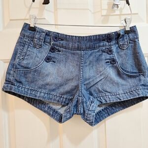 American Eagle Outfitters Blue Jean Shorts Relaxed Fit